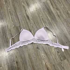 Purple Bra without underwire